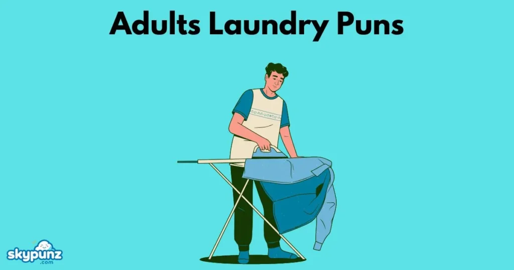 Adults Laundry Puns