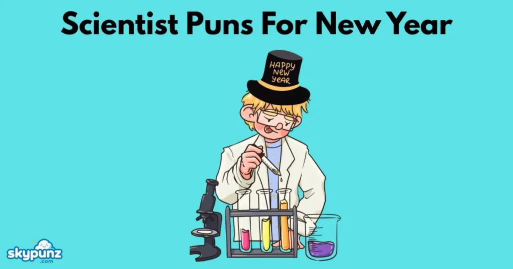 Scientist Puns For New Year