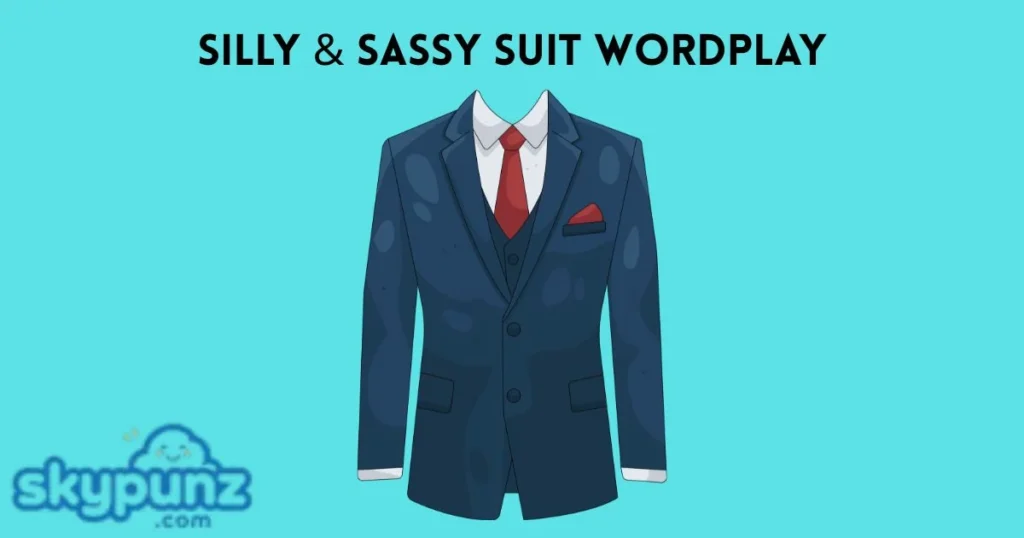 Silly And Sassy Suit Wordplay