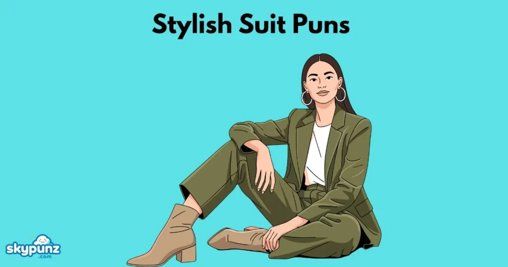 Stylish Suit Puns