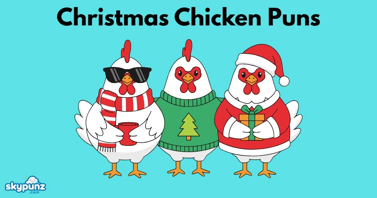 Christmas Chicken Puns