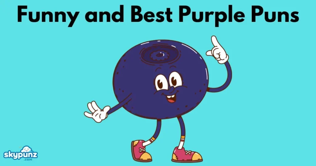 Funny And Best Purple Puns