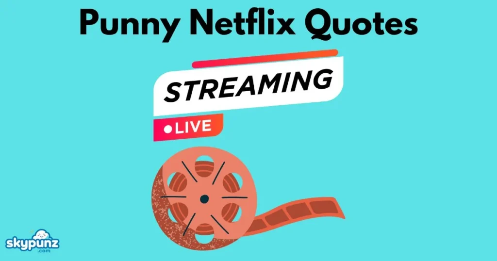 Punny Netflix Quotes