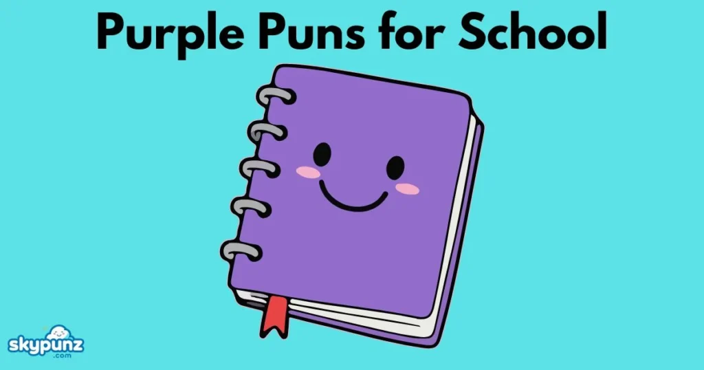 Purple Puns For School