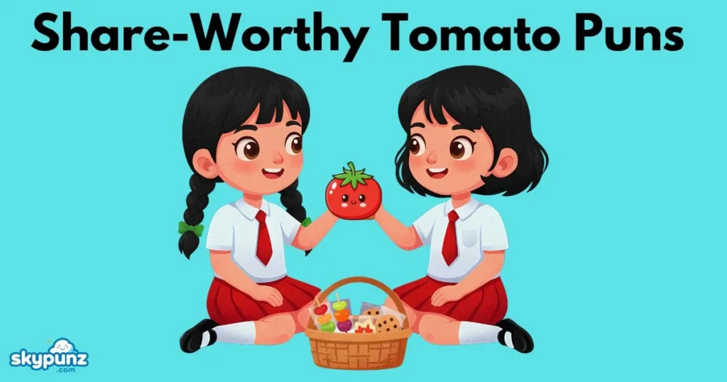 Share Worthy Tomato Puns