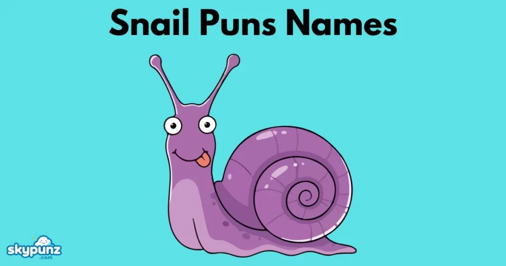 Snail Puns Names