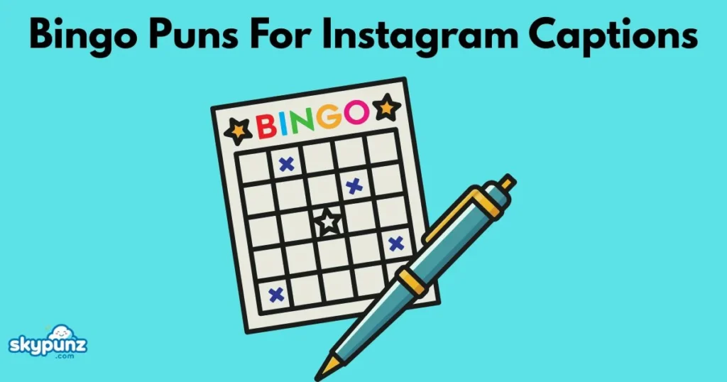 Bingo Puns For Instagram Captions