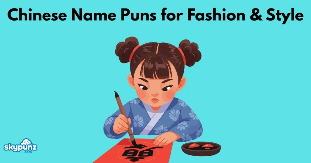 Chinese Name Puns For Fashion And Style
