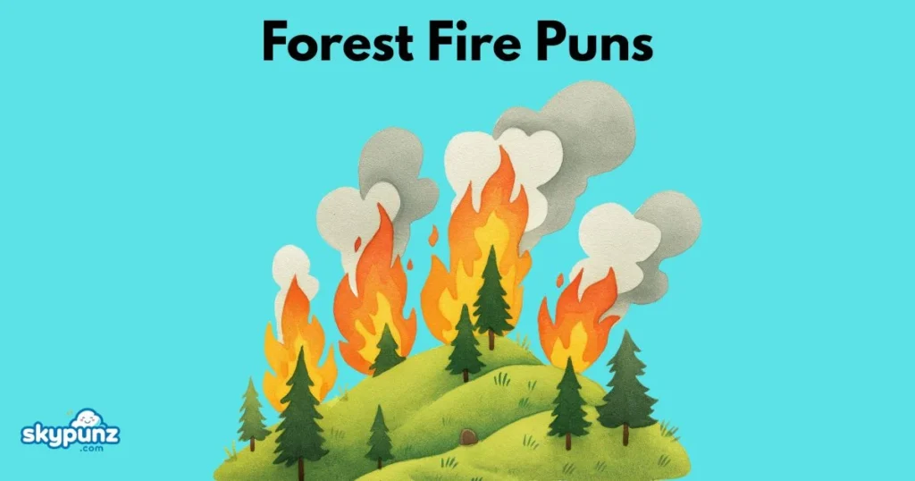 Forest Fire Puns