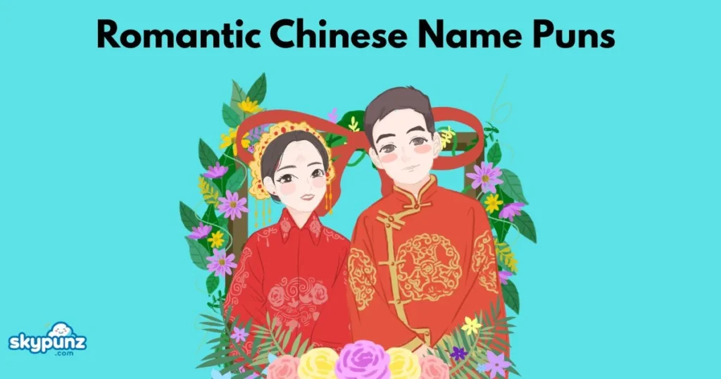 Romantic Chinese Name Puns