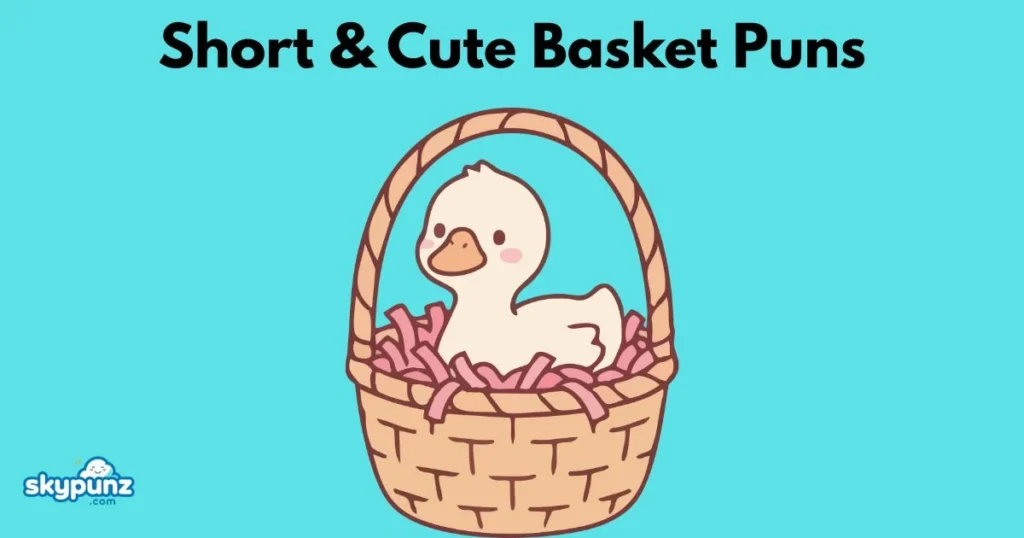 Short And Cute Basket Puns