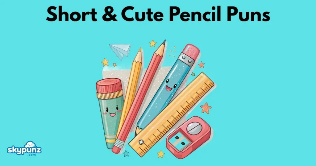 Short And Cute Pencil Puns