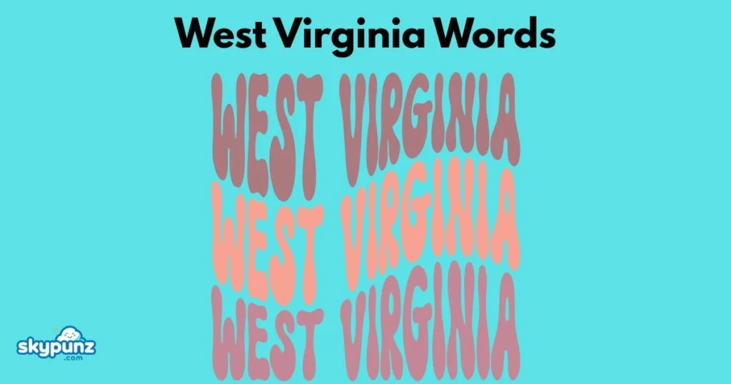West Virginia Words