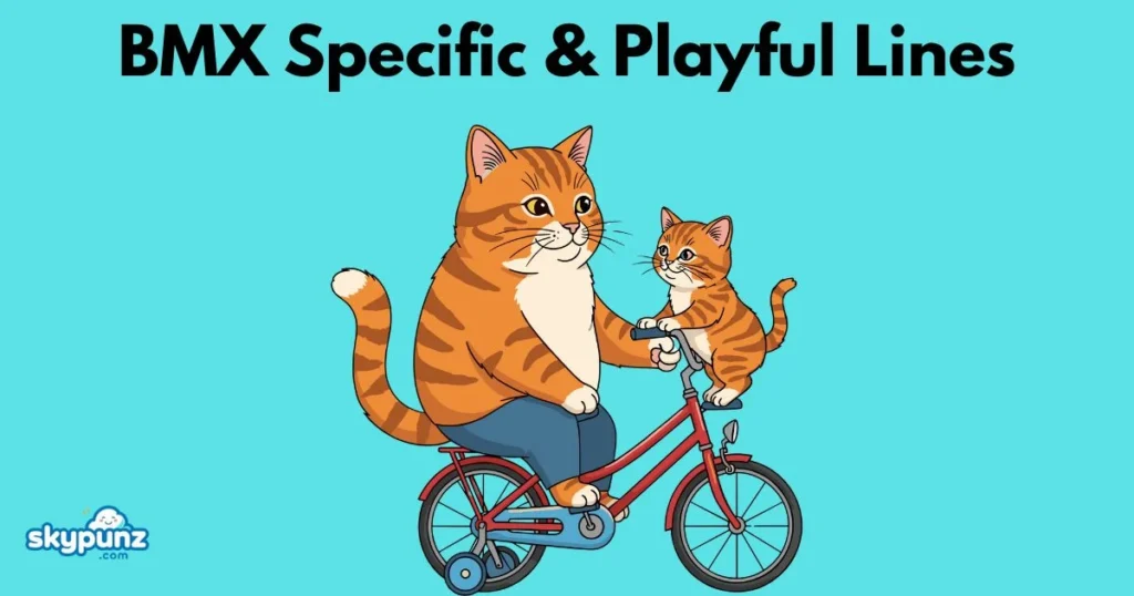Bmx Specific And Playful Lines