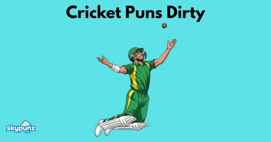 Cricket Puns Dirty
