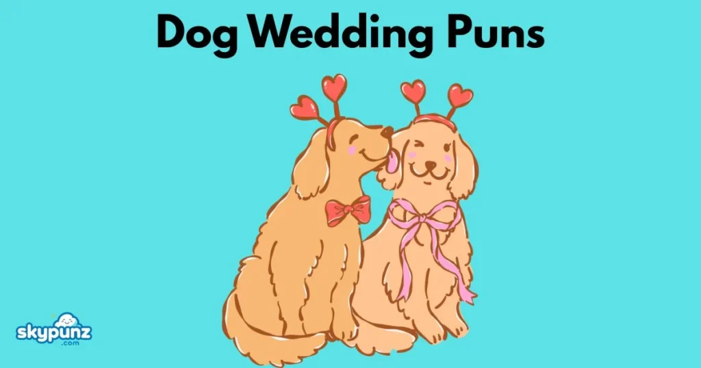 Dog Wedding Puns