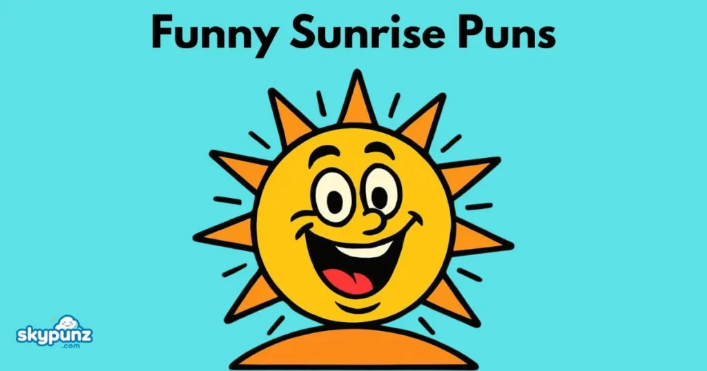 Funny Sunrise Puns