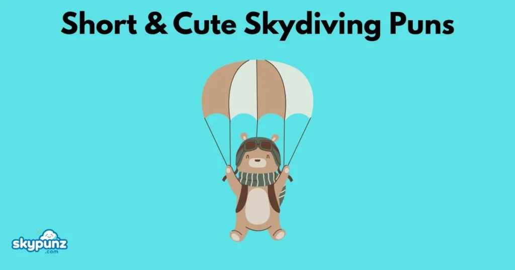 Short And Cute Skydiving Puns