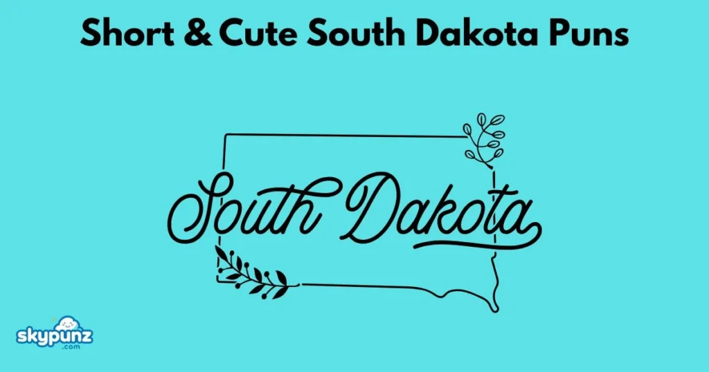 Short And Cute South Dakota Puns