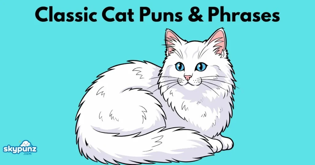 Classic Cat Puns And Phrases