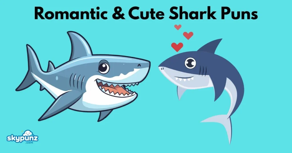 Romantic And Cute Shark Puns