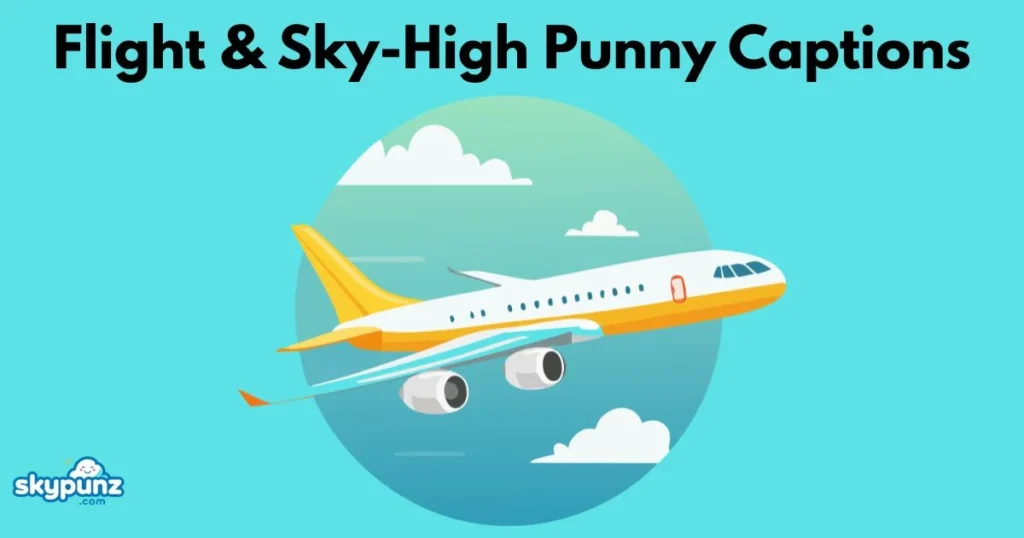 Flight And Sky High Punny Captions