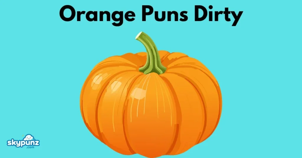 Orange Puns Dirty
