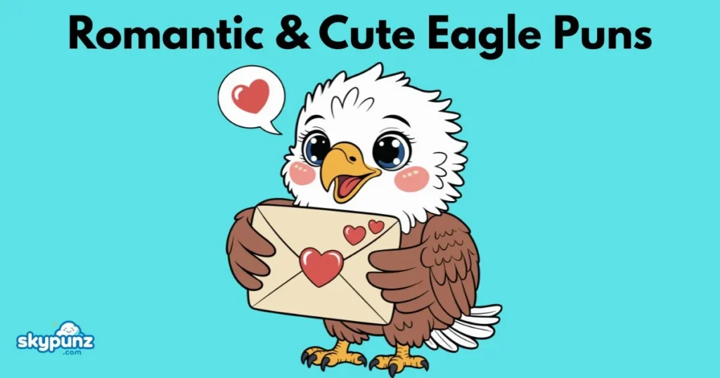 Romantic And Cute Eagle Puns