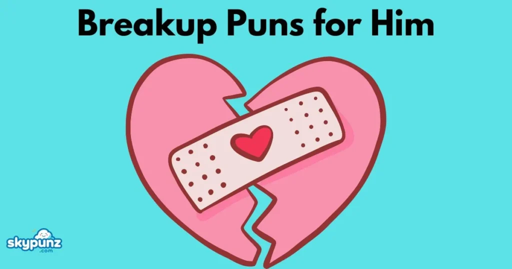 Breakup Puns For Him