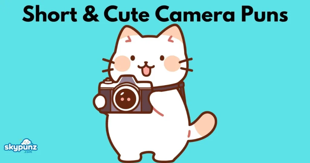 Short And Cute Camera Puns