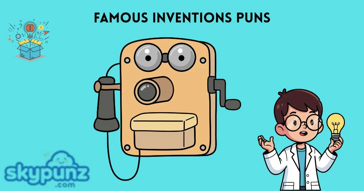 Famous Inventions Puns