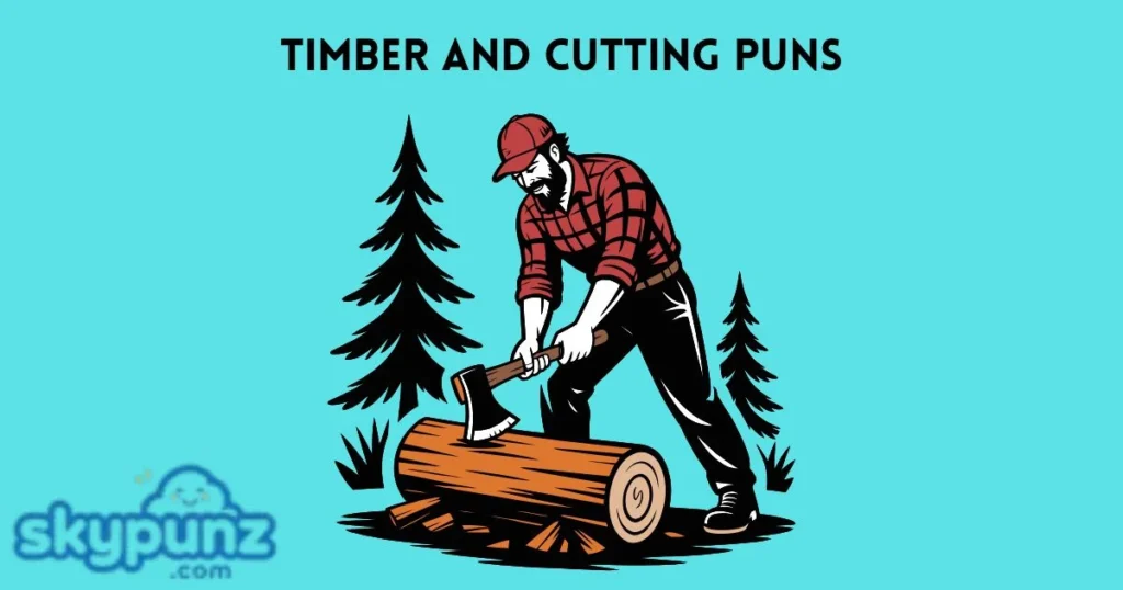 Timber And Cutting Puns