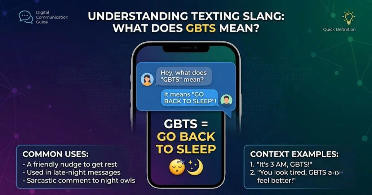 Gbts Meaning In Text