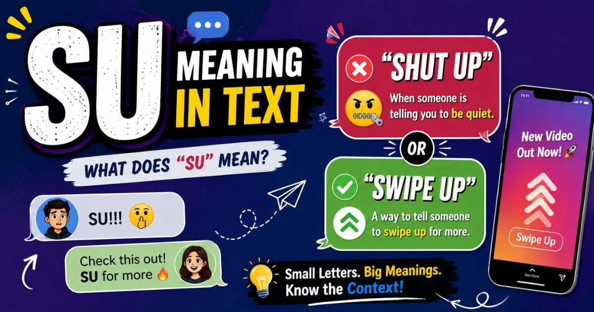 Su Meaning In Text