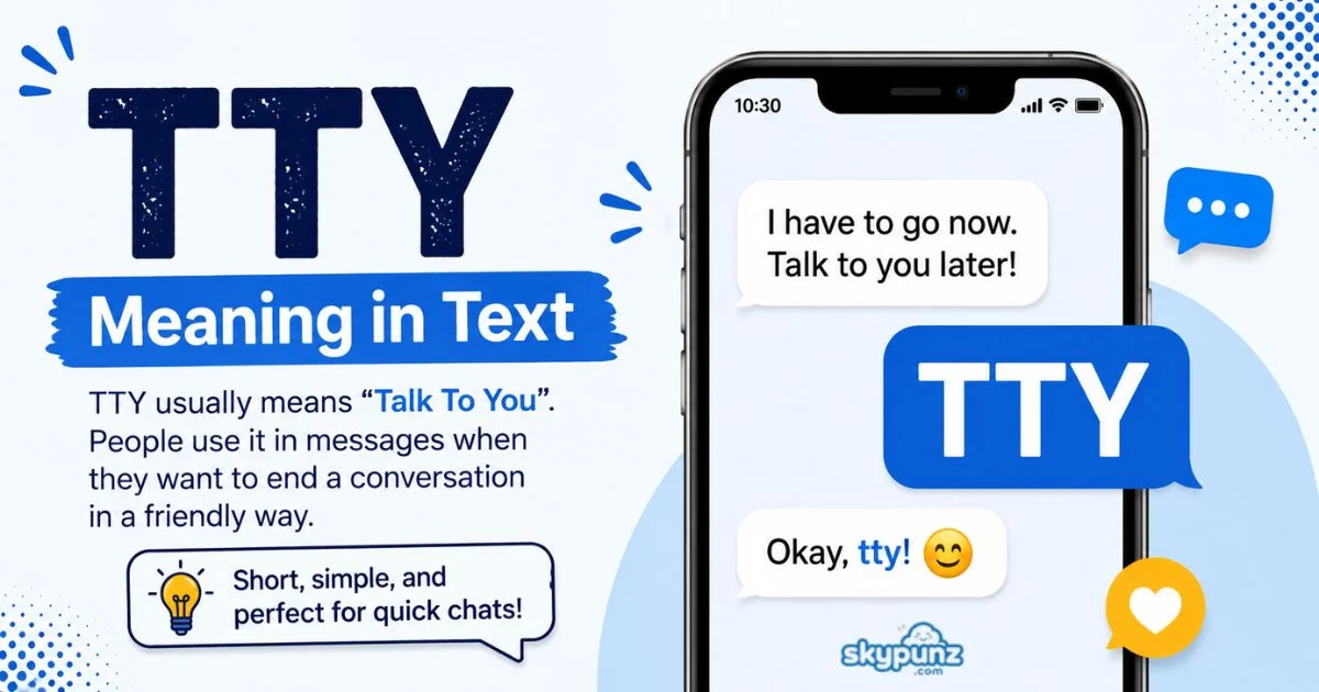 Tty Meaning In Text