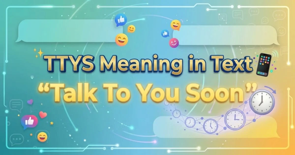 Ttys Meaning In Text