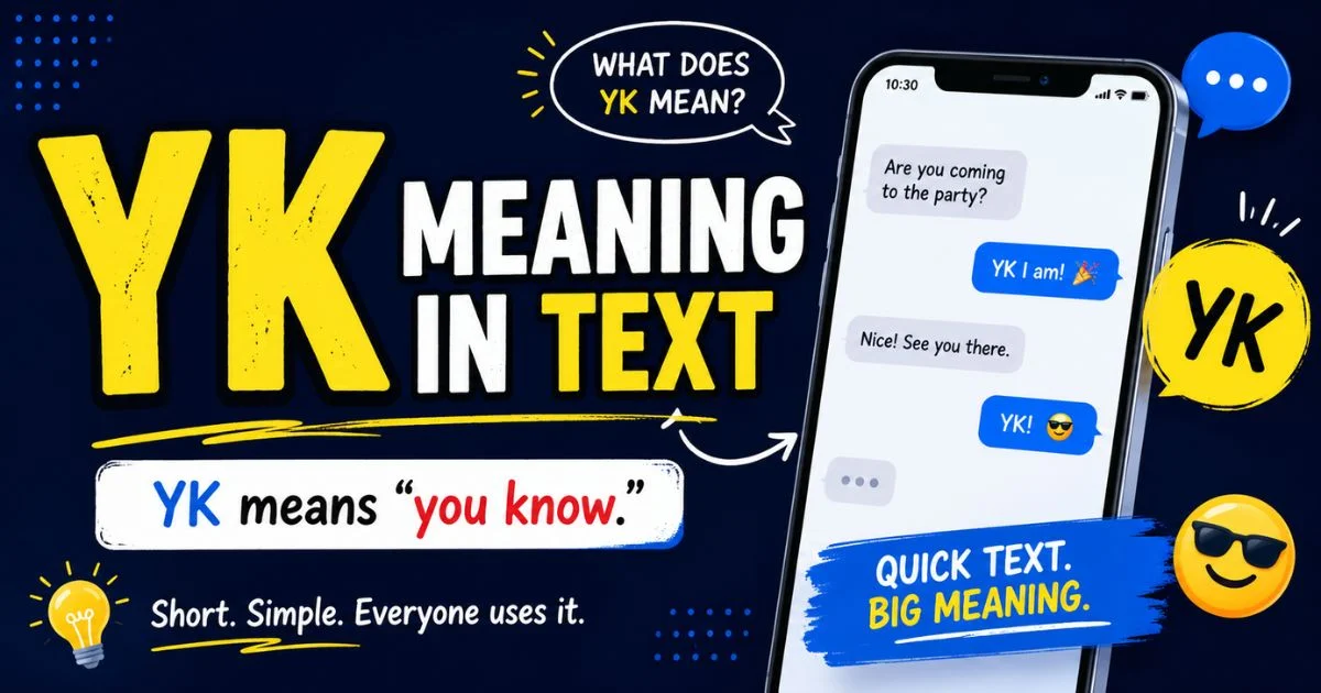 Yk Meaning In Text